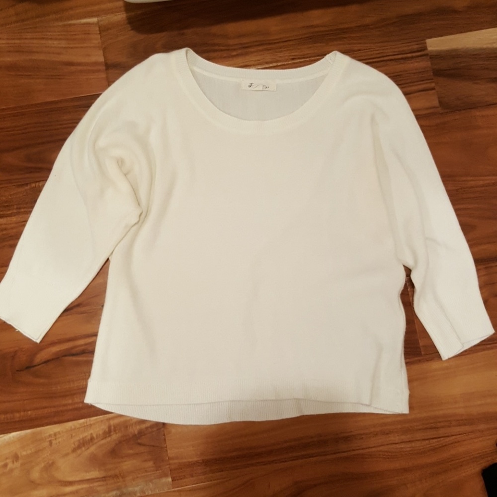 DONATED Cream Sweater
